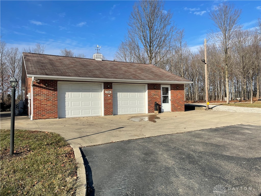 1788 Rush Road New Madison, OH 45346 - Photo 54 of 80 detached garage with 1/2 bath & commercial grade stainless washing sink