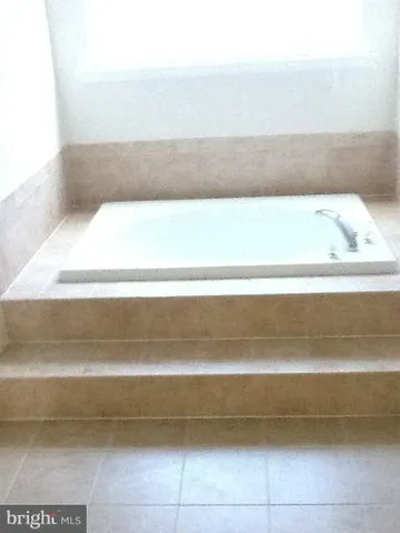 a bathroom with a window