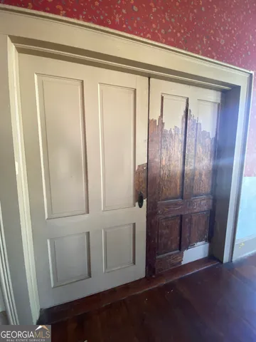 a view of front door