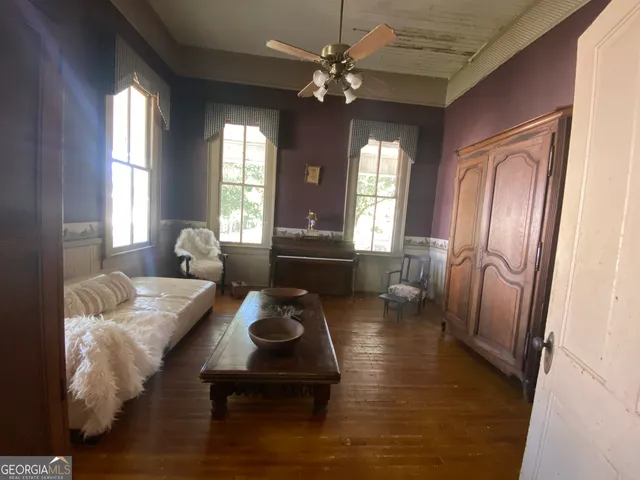 a view of a small space