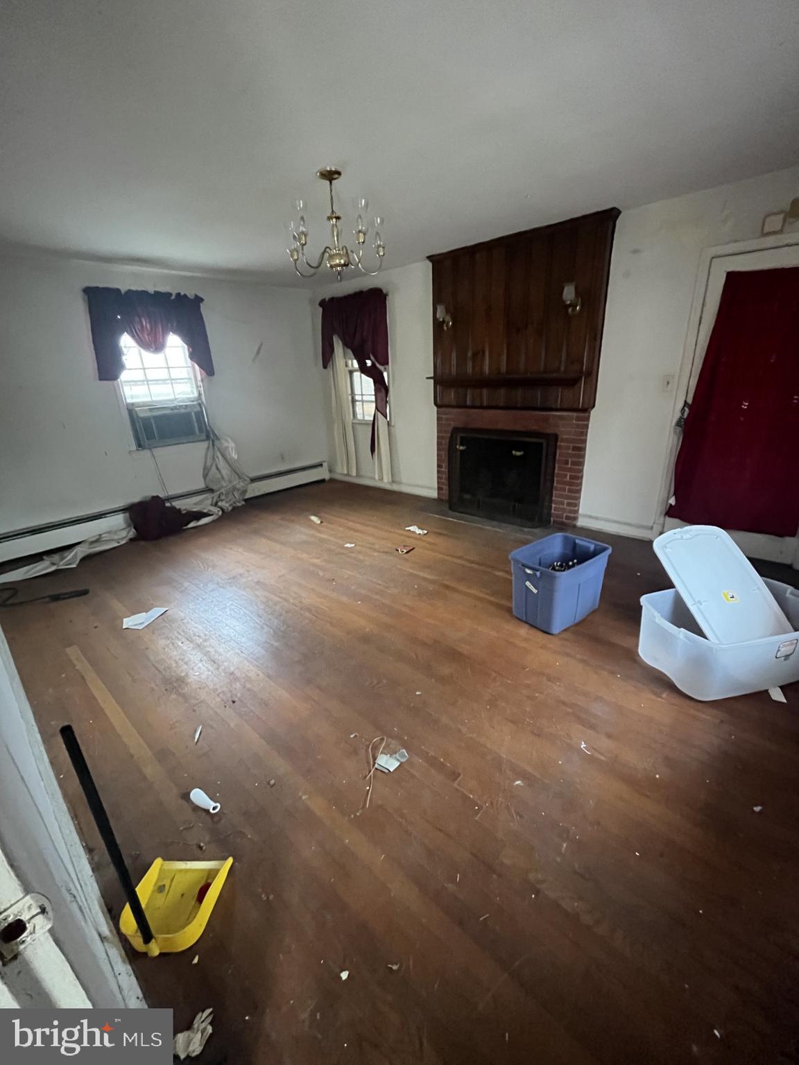 4601 Jay Street Northeast Washington, DC 20019 - Photo 5 of 9 a view of empty room with furniture and fireplace