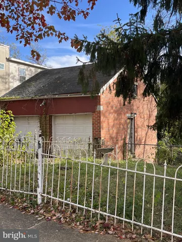 front view of a house with a glass door