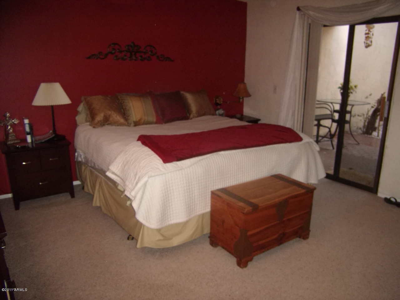 4201 East Camelback Road, Unit 19 Phoenix, AZ 85018 - Photo 20 of 27 MASTER BEDROOM