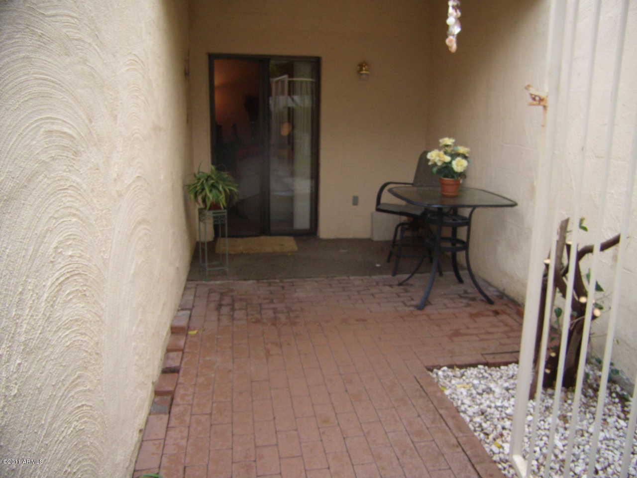 4201 East Camelback Road, Unit 19 Phoenix, AZ 85018 - Photo 27 of 27 Master Patio
