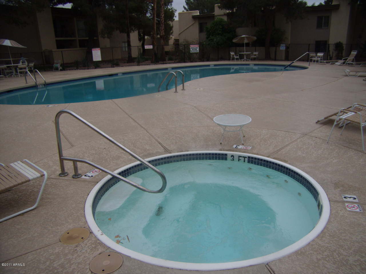 4201 East Camelback Road, Unit 19 Phoenix, AZ 85018 - Photo 3 of 27 Pool & Spa