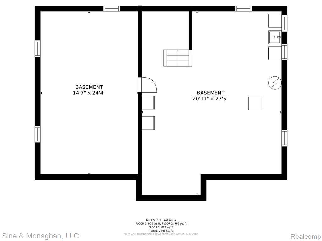 699 Fisher Road Grosse Pointe, MI 48230 - Photo 33 of 33 699 699 fisher rd-single-floor-dim_0.jpg-SMALL