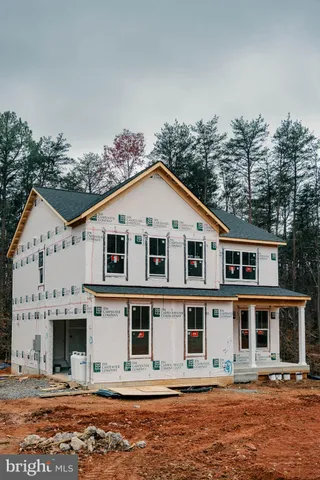 a front view of a large white building