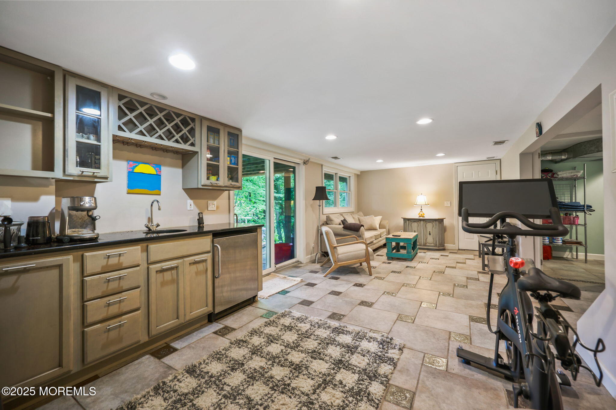 724 South Riverside Drive Neptune Township, NJ 07753 - Photo 24 of 39 a kitchen with stainless steel appliances lots of counter top space and furniture