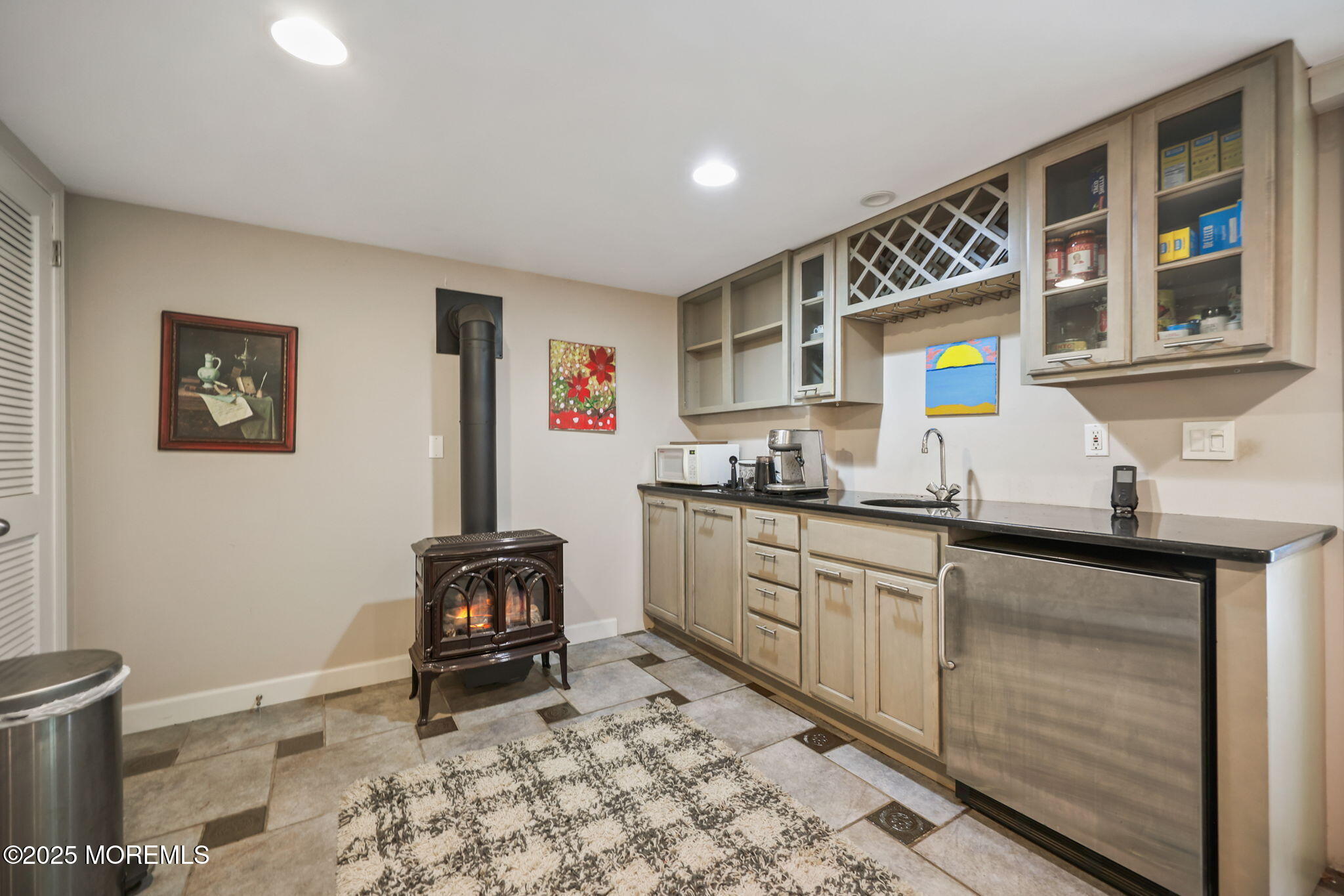 724 South Riverside Drive Neptune Township, NJ 07753 - Photo 26 of 39 a kitchen with a sink cabinets and window