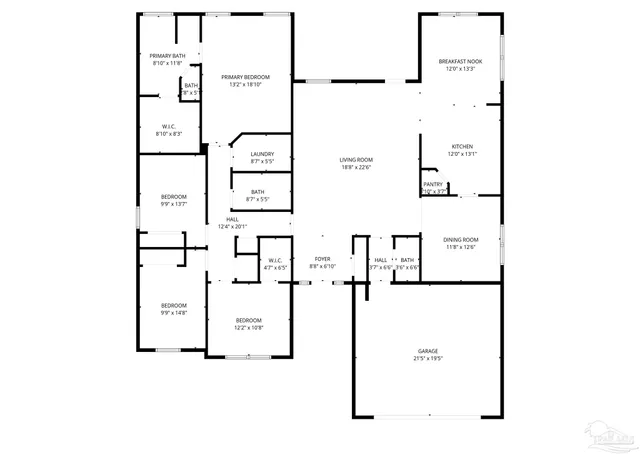 $2,200 | 8746 Bradfield Drive, Pensacola, FL 32507