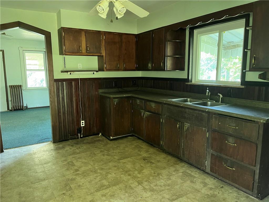 1101 Pine Road Kittanning, PA 16201 - Photo 7 of 14 a kitchen with a sink and a large window