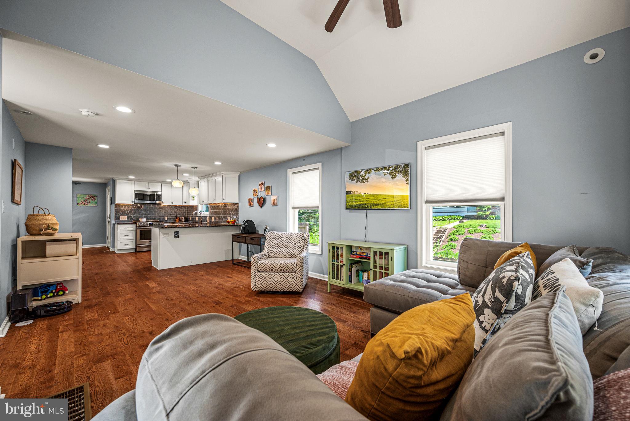 177 Bortondale Road Media, PA 19063 - Photo 33 of 33 a living room with furniture and a large window