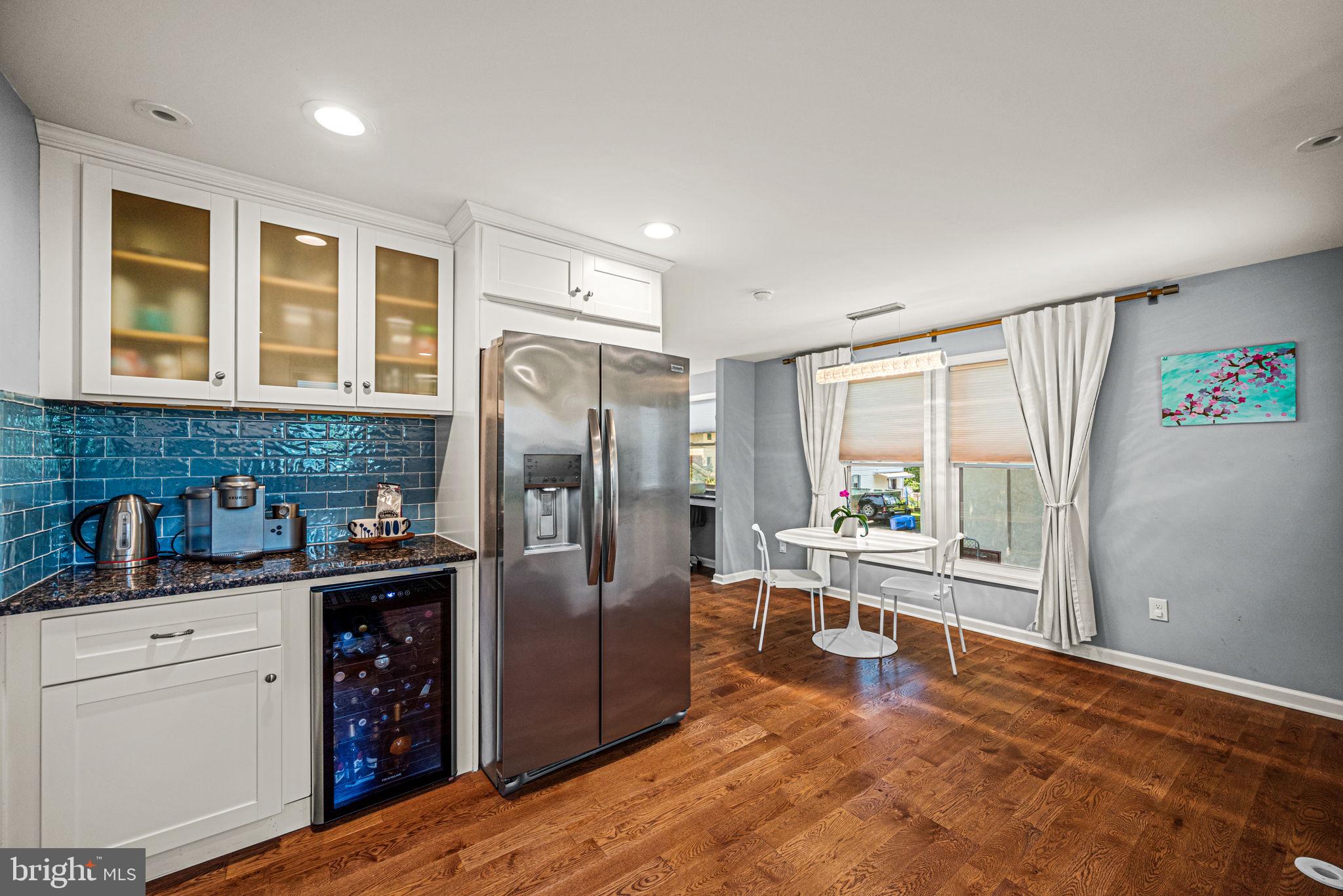 177 Bortondale Road Media, PA 19063 - Photo 15 of 33 a kitchen with stainless steel appliances granite countertop a refrigerator and a stove top oven