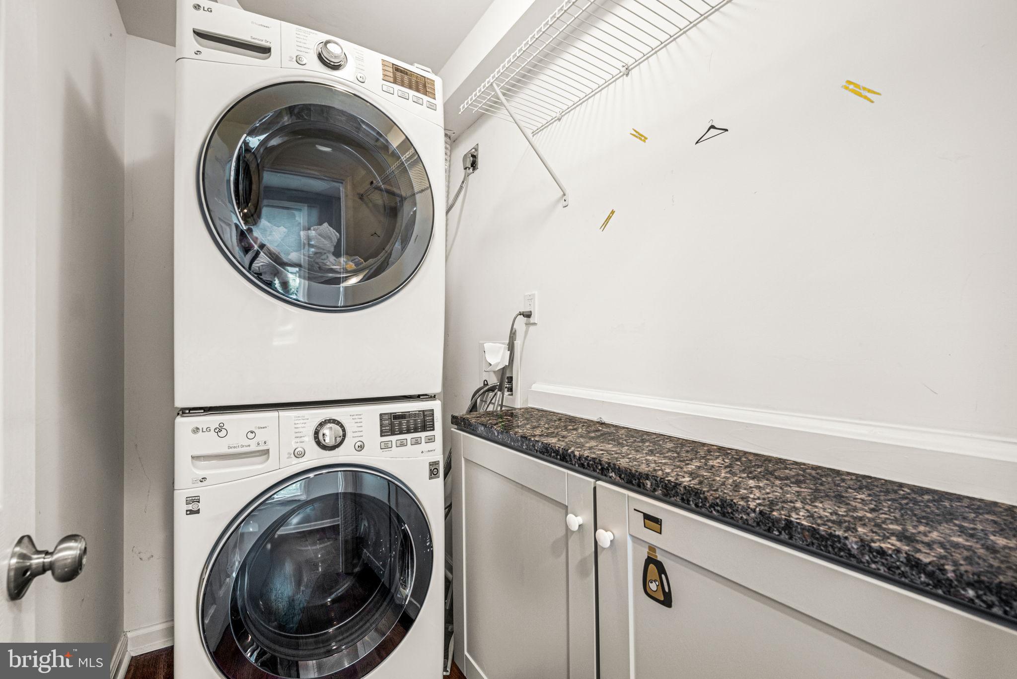 177 Bortondale Road Media, PA 19063 - Photo 20 of 33 a close view of a utility room with dryer and washer