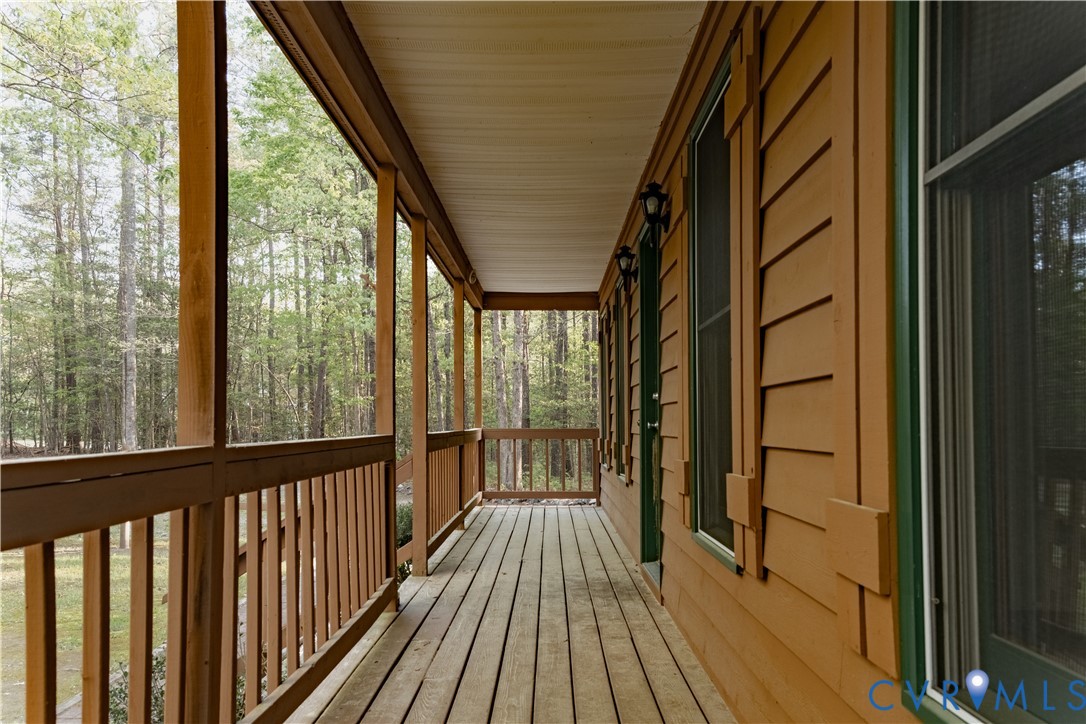 2477 Calno Road Hanover, VA 23069 - Photo 4 of 33 a view of balcony with wooden floor