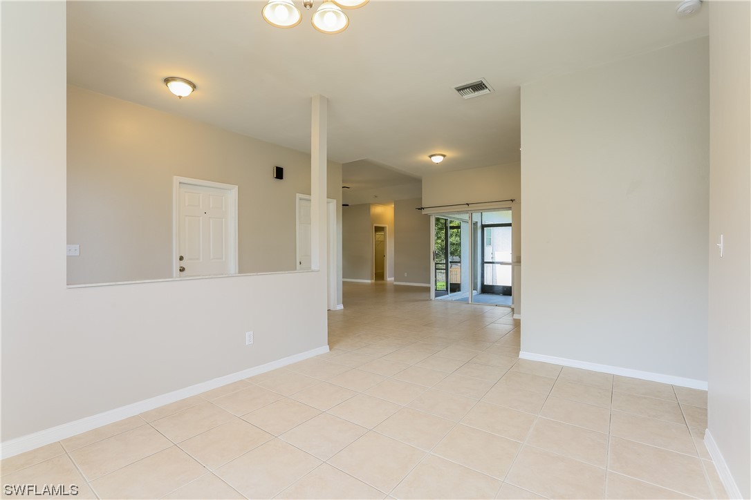8373 Butternut Road Fort Myers, FL 33967 - Photo 6 of 13 a view of an empty room