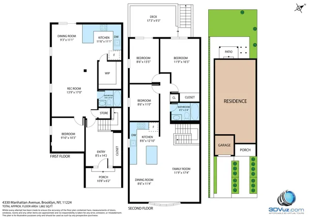 $990,000 | 4330 Manhattan Avenue | Seagate