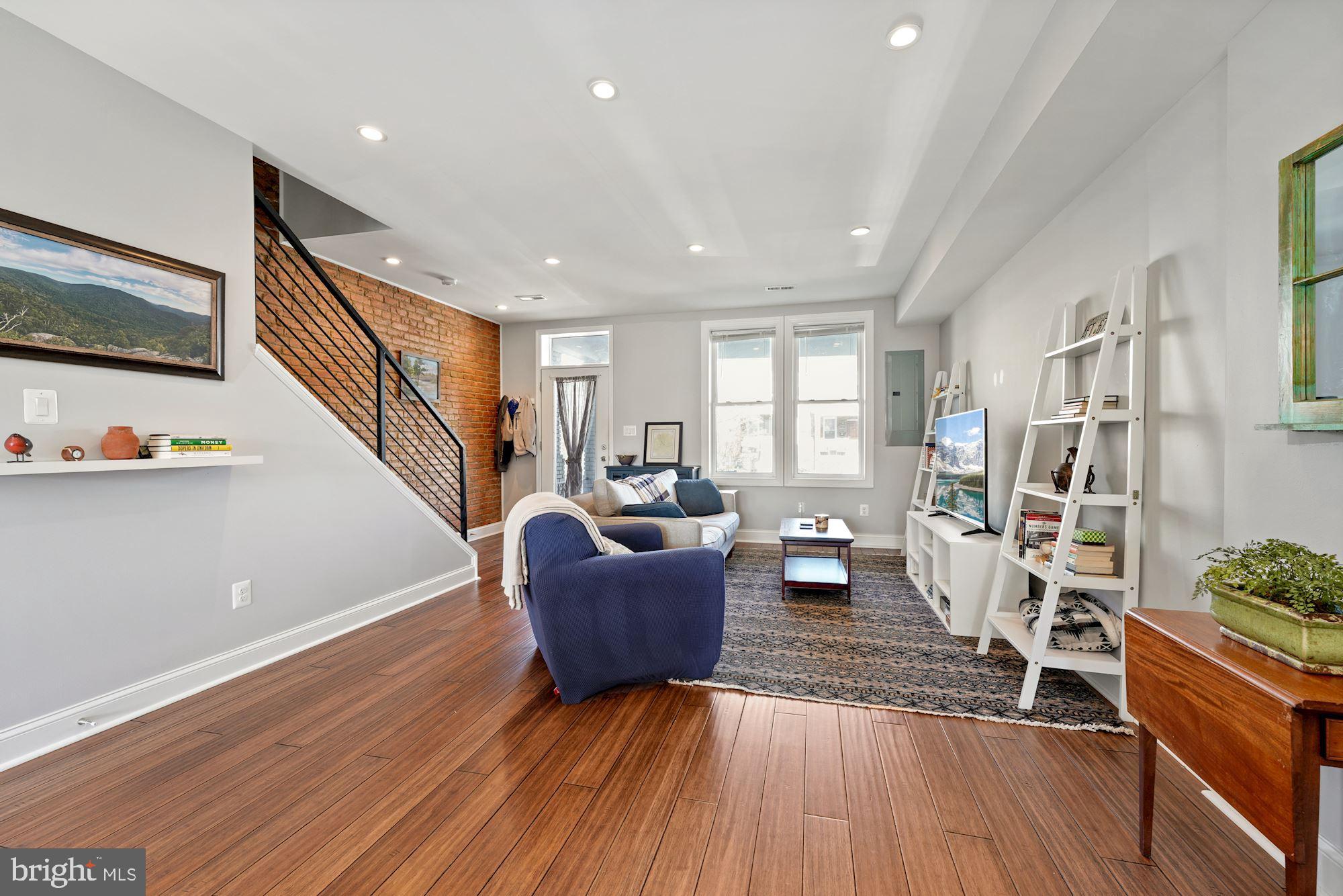 225 Channing Street Northeast Washington, DC 20002 - Photo 11 of 28 Looking Back Toward Living Room