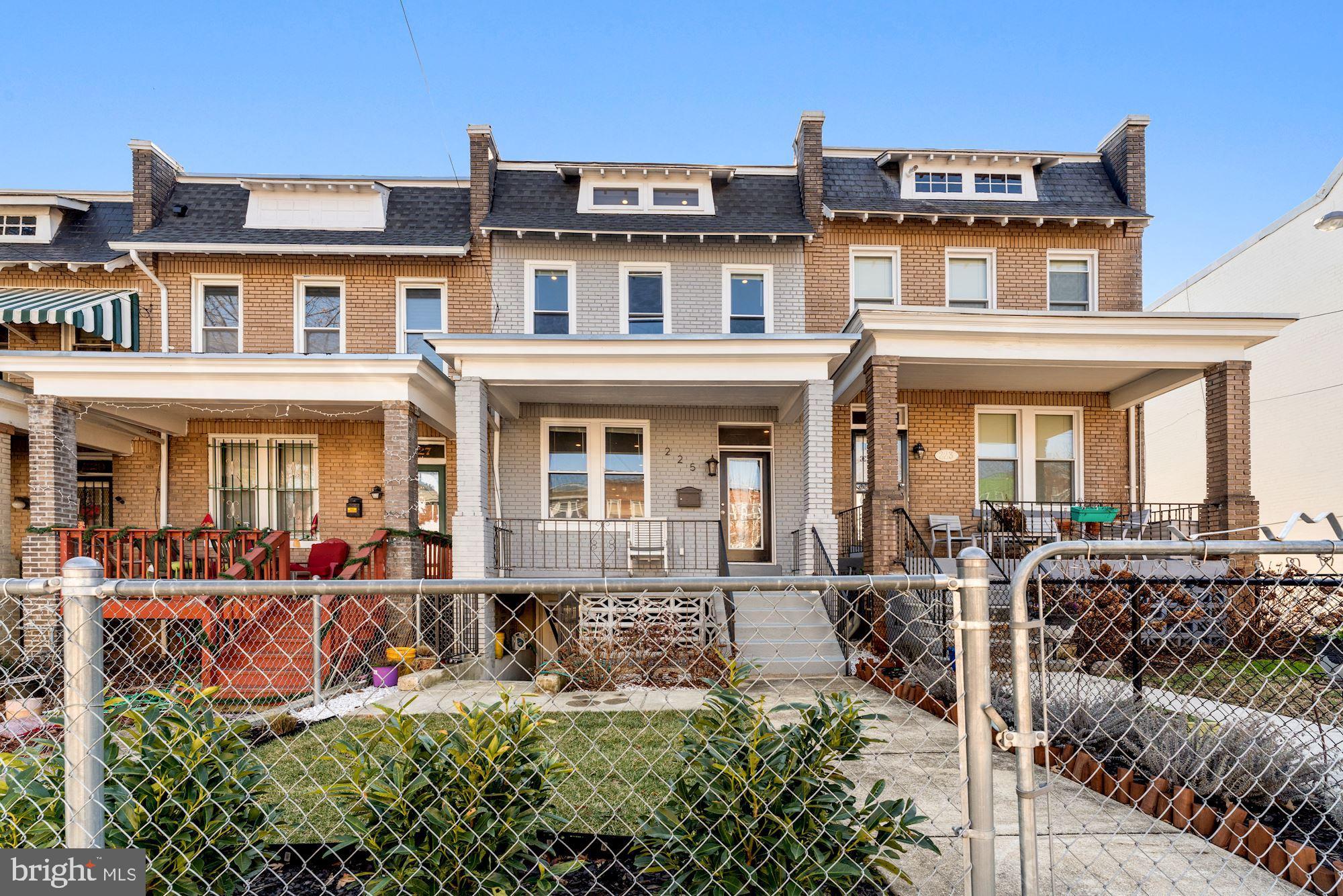 225 Channing Street Northeast Washington, DC 20002 - Photo 2 of 28 Fully Renovated 3-Level Row House