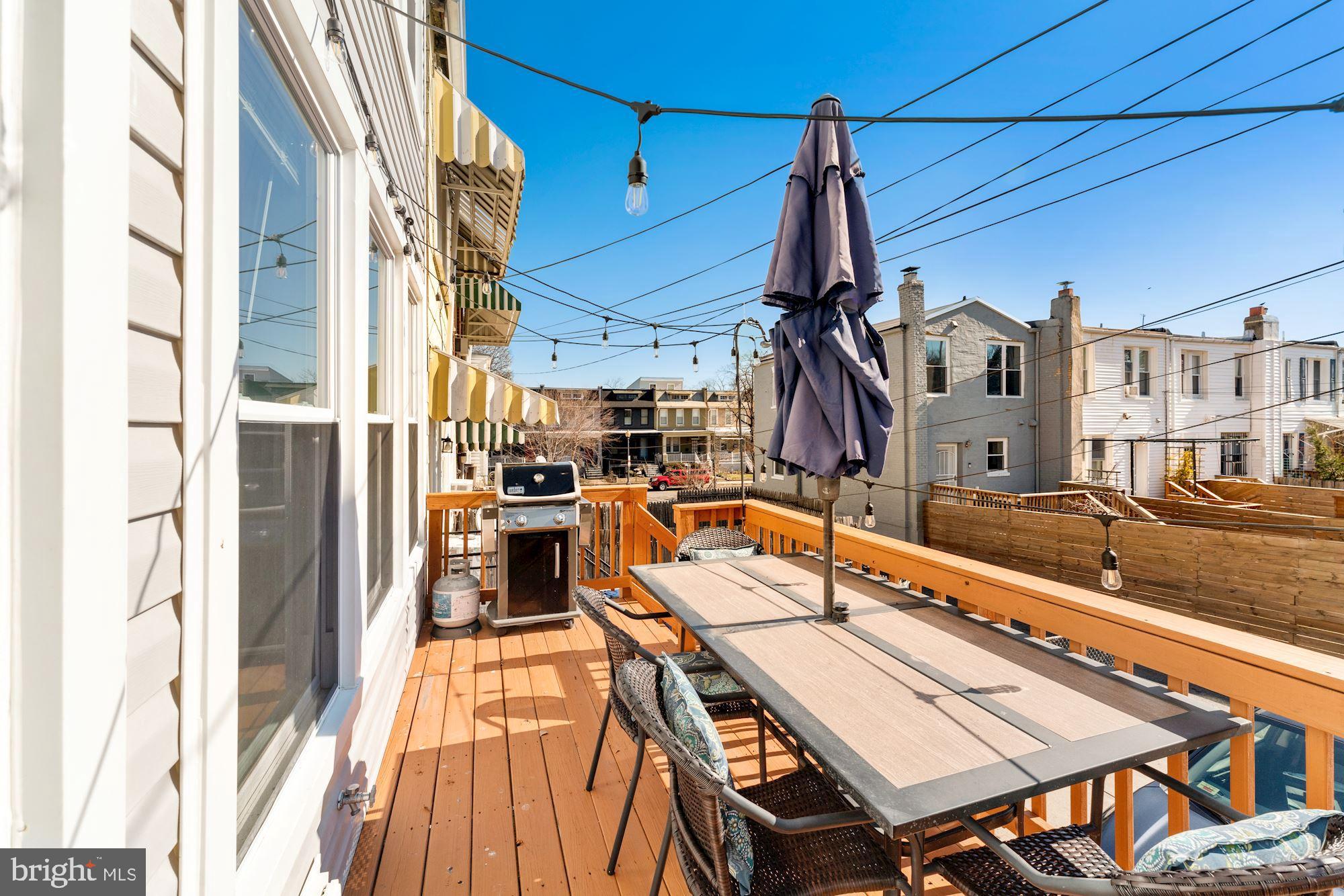 225 Channing Street Northeast Washington, DC 20002 - Photo 9 of 28 Private Rear Deck