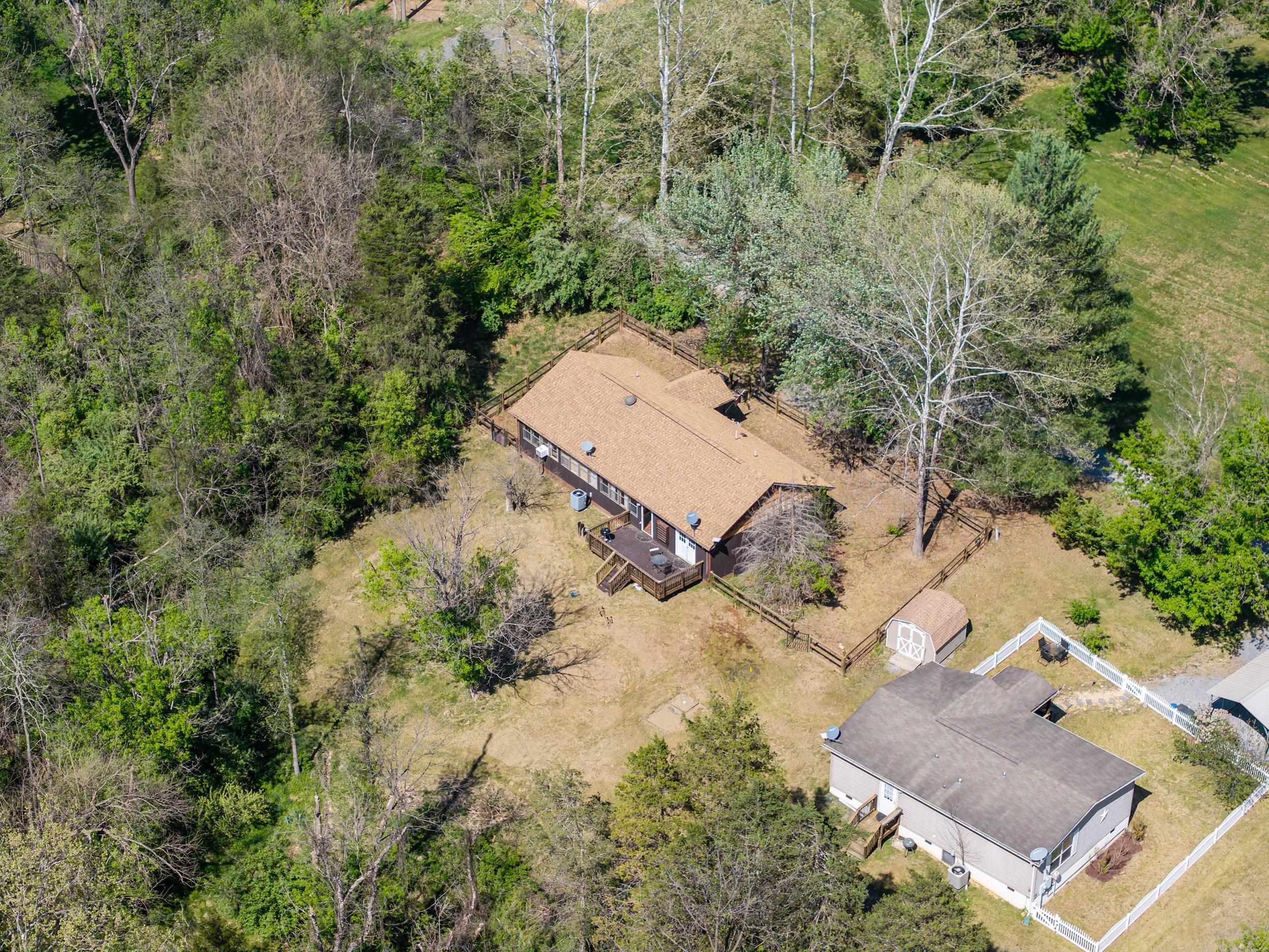 702 Richview Road Rileyville, VA 22650 - Photo 50 of 75 an aerial view of a house with yard