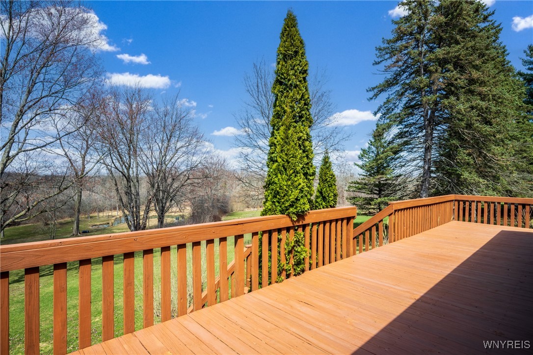 7094 Bear Ridge Road Pendleton, NY 14120 - Photo 7 of 38 Over 1,000 sq ft. deck overlooking scenic property