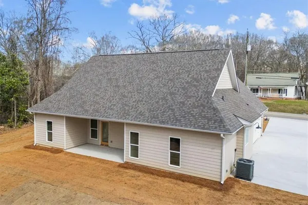 a view of outdoor space and mountain view