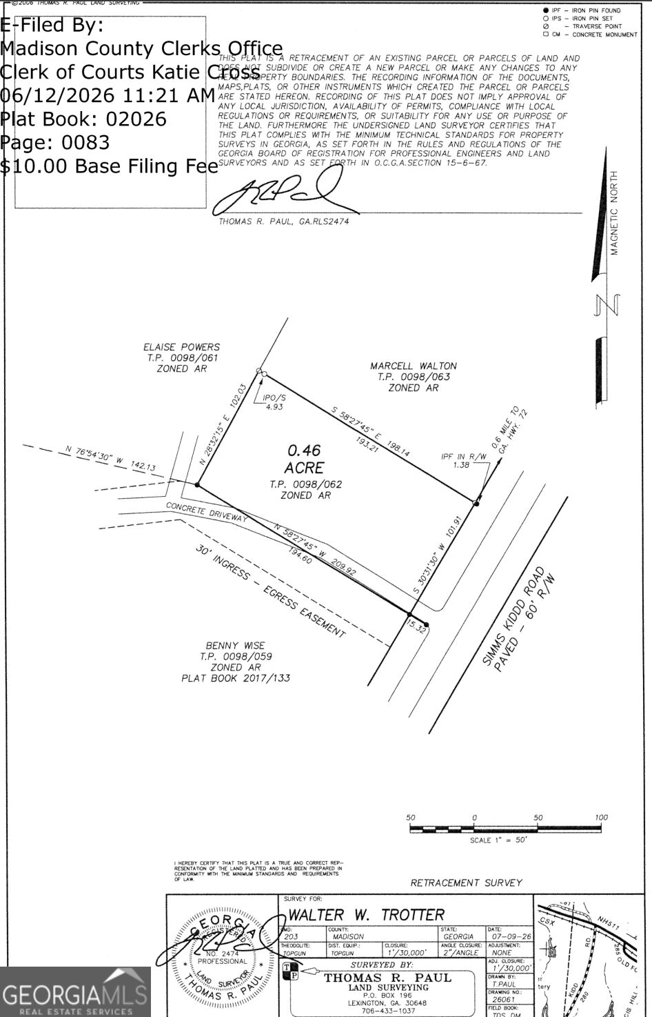 0 Sims Kidd Road Comer, GA 30629 - Photo 1 of 1 Gallery Image 1