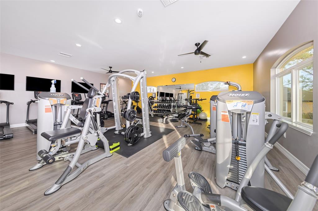8646 Pinetop Ridge Lane Brooksville, FL 34613 - Photo 51 of 76 a view of a room with gym equipment