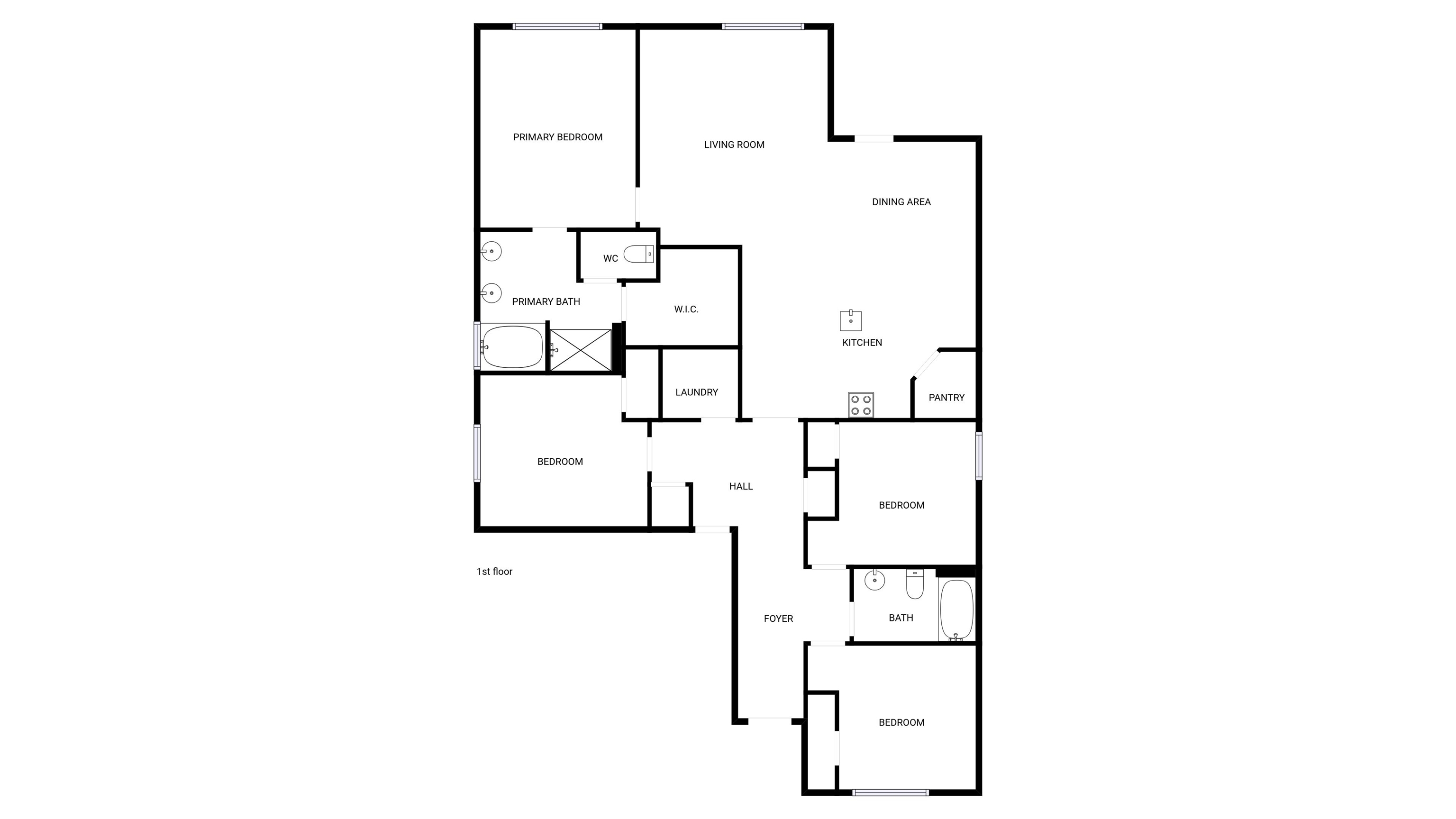 7453 Brompton Drive Foley, AL 36535 - Photo 15 of 15 Floor plan