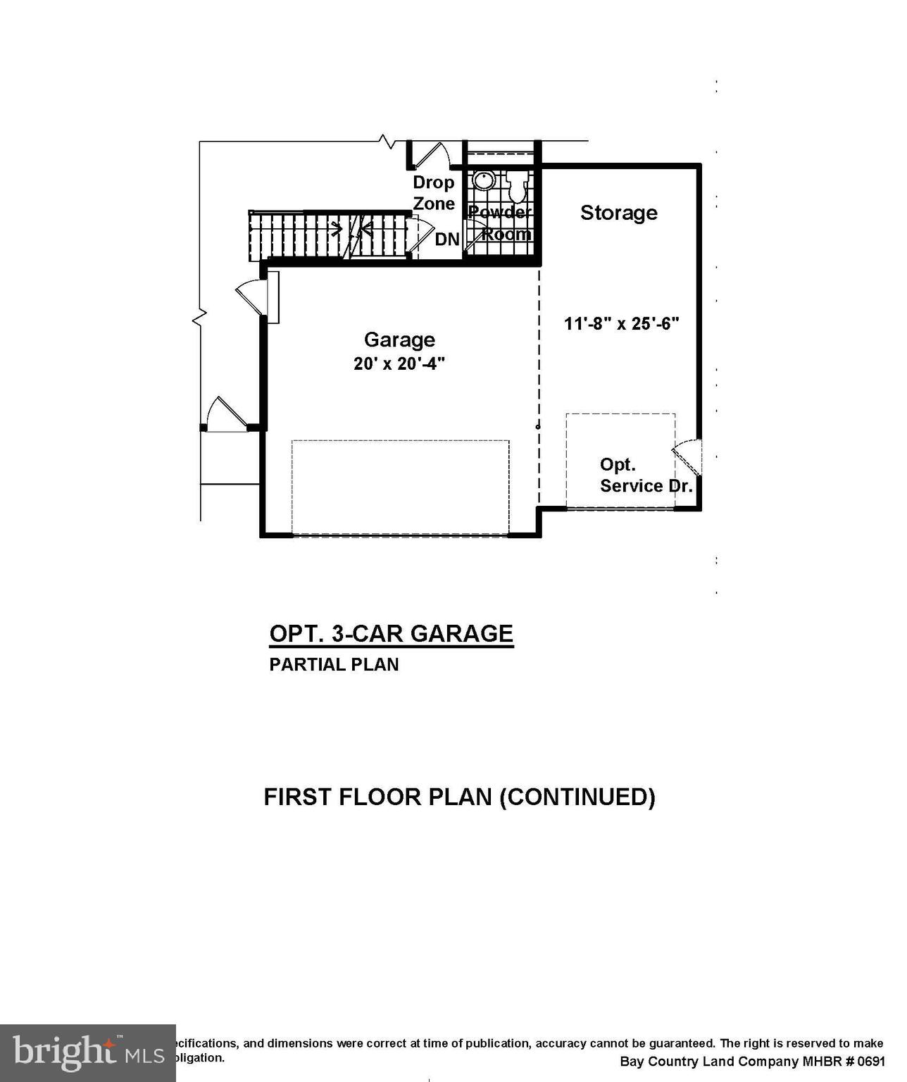 1405 Insey Road Annapolis, MD 21409 - Photo 9 of 13 Optional 3-car garage