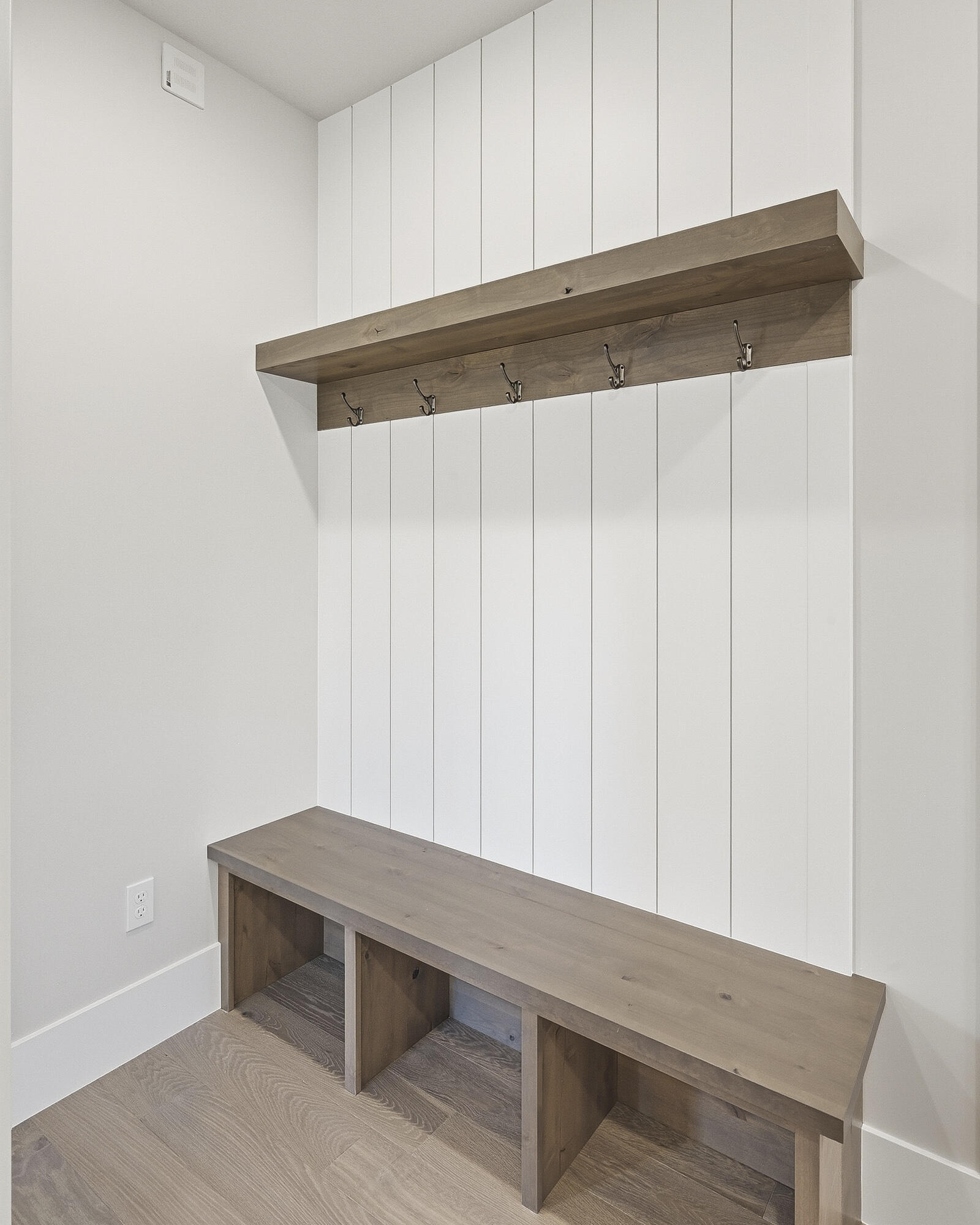 1852 South Hidden Canyon Road Cedar City, UT 84720 - Photo 31 of 79 Functional storage meets custom design in the mudroom area located right off the garage.