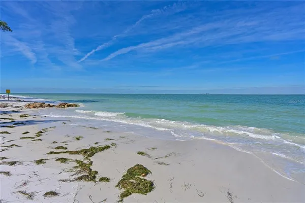 a view of beach and ocean