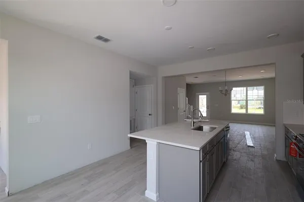 a room with storage and utility