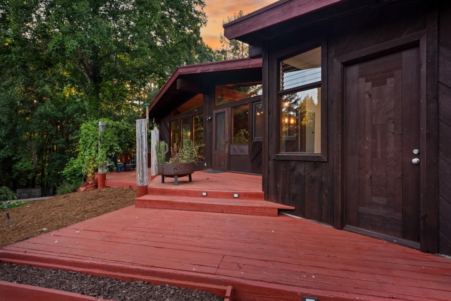 10845 Vineland Road Ben Lomond, CA 95005 - Photo 4 of 77 a front view of a house with a yard