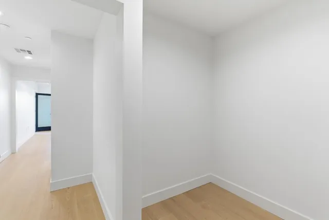 a small space with a window