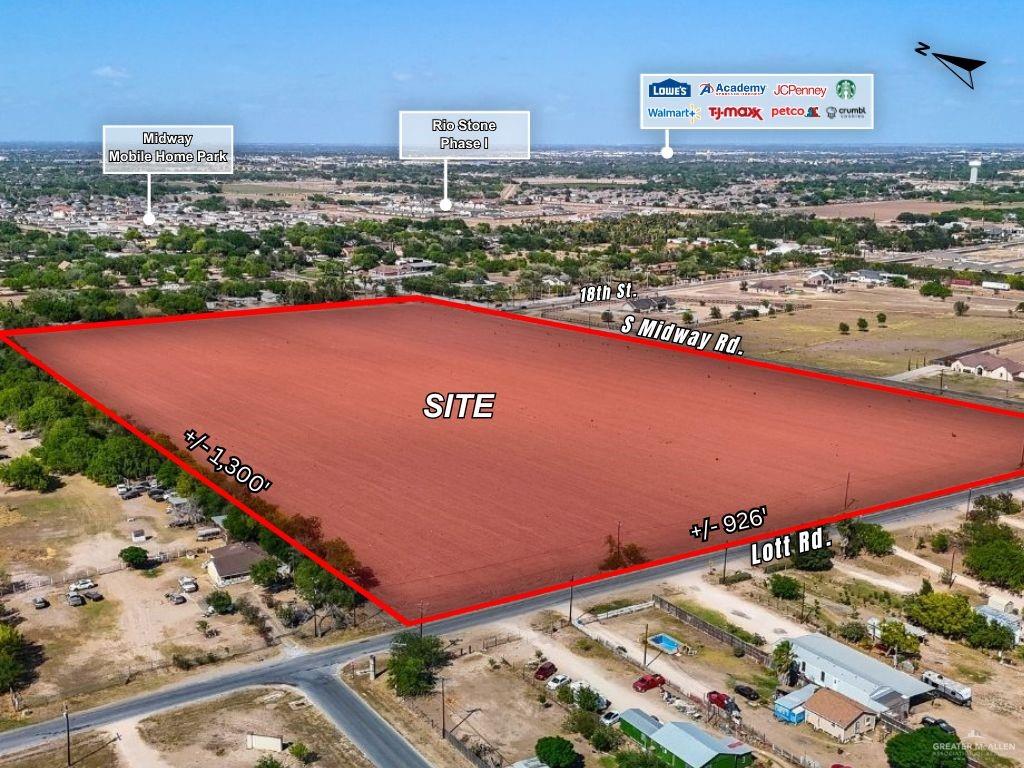 0 Lott Road Donna, TX 78537 - Photo 2 of 6 a view of a city and an ocean