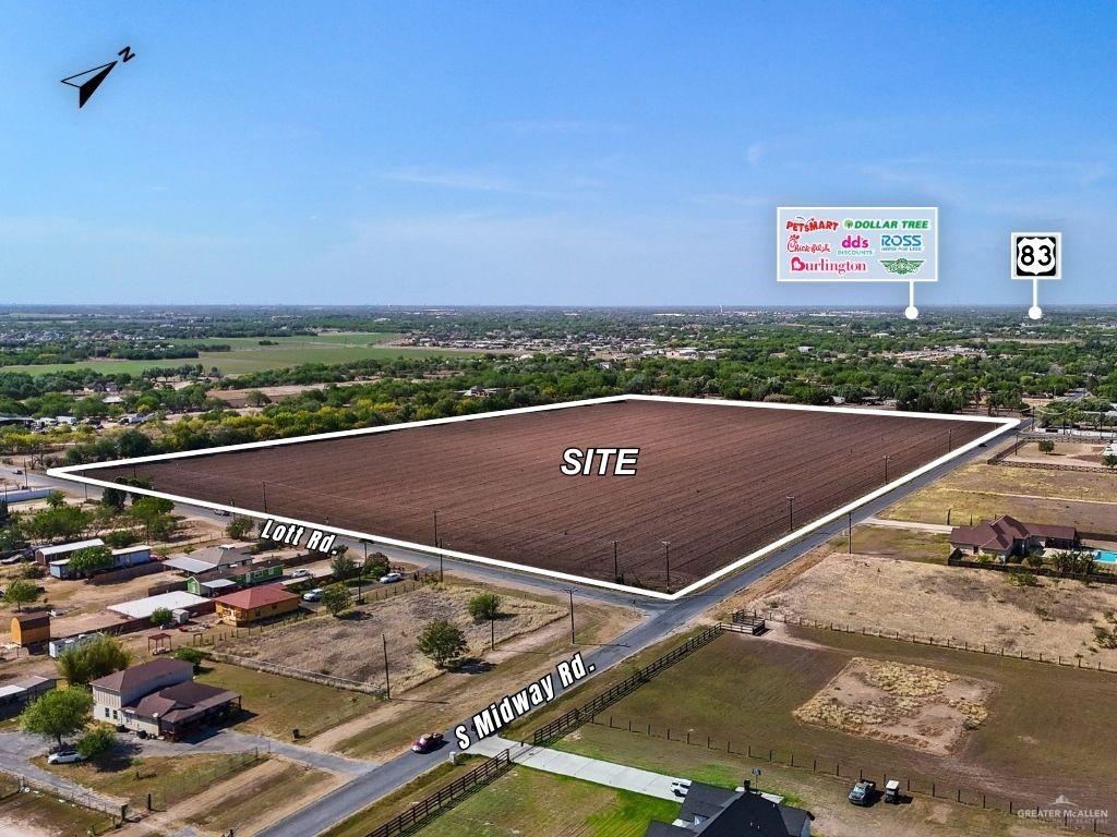 0 Lott Road Donna, TX 78537 - Photo 4 of 6 an aerial view of a tennis court