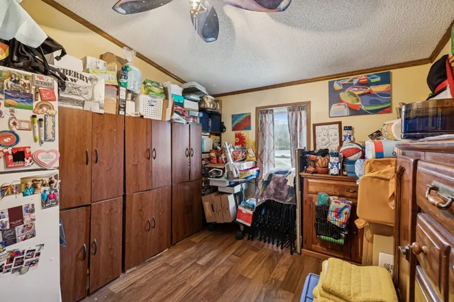 a view of a room with lots of stuff