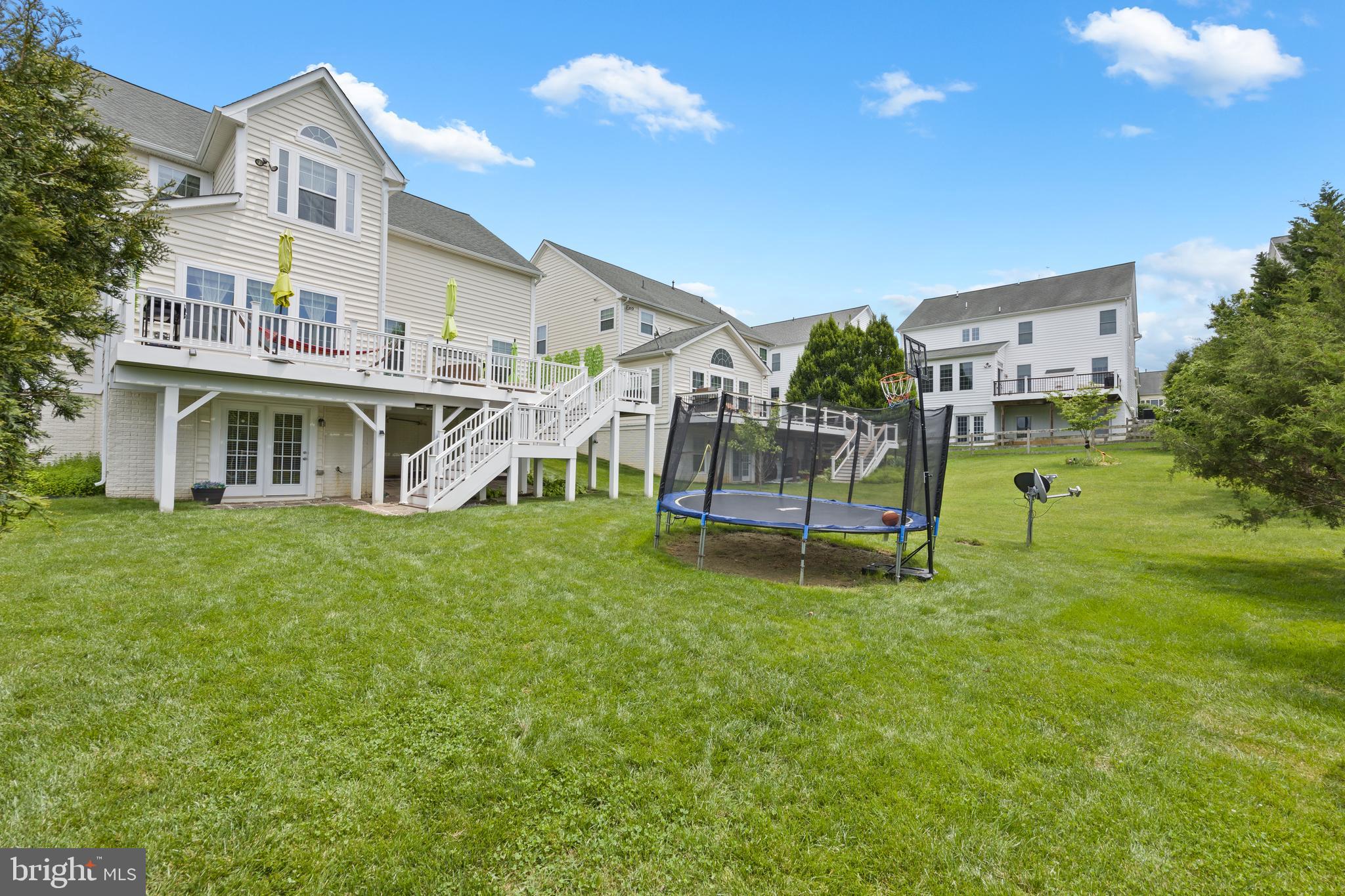 9175 Bealls Farm Road Frederick, MD 21704 - Photo 48 of 53 Back of Home / Trampoline Conveys