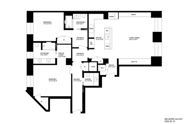 $3,995,000 | 225 West 86th Street, Unit 407 | Upper West Side