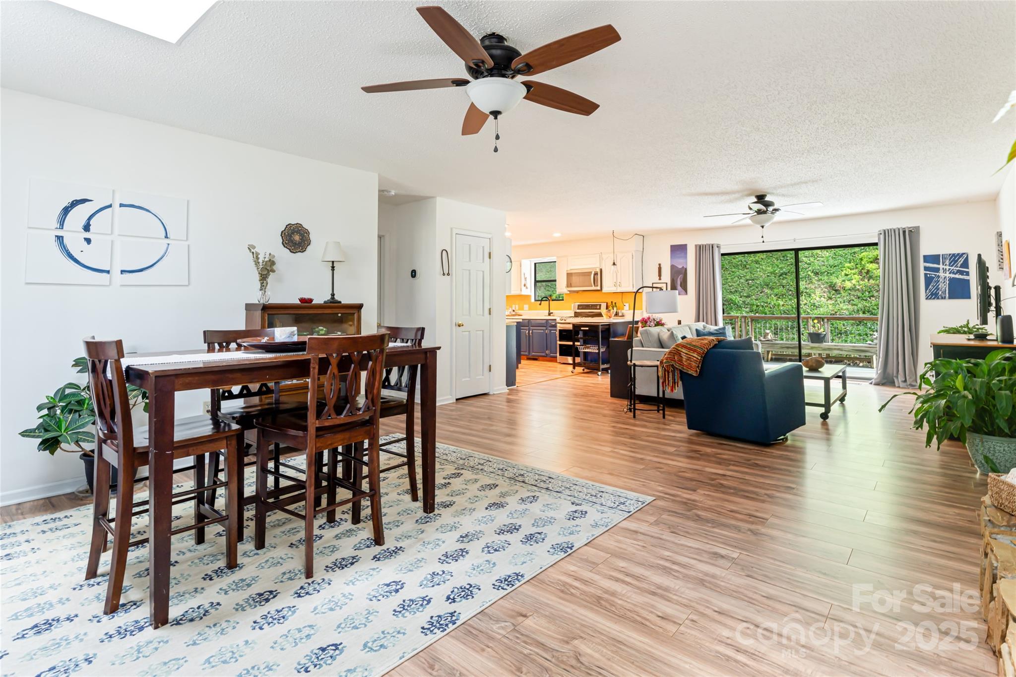 21 Mann Road Asheville, NC 28805 - Photo 21 of 36 a view of a dining room with furniture window and wooden floor