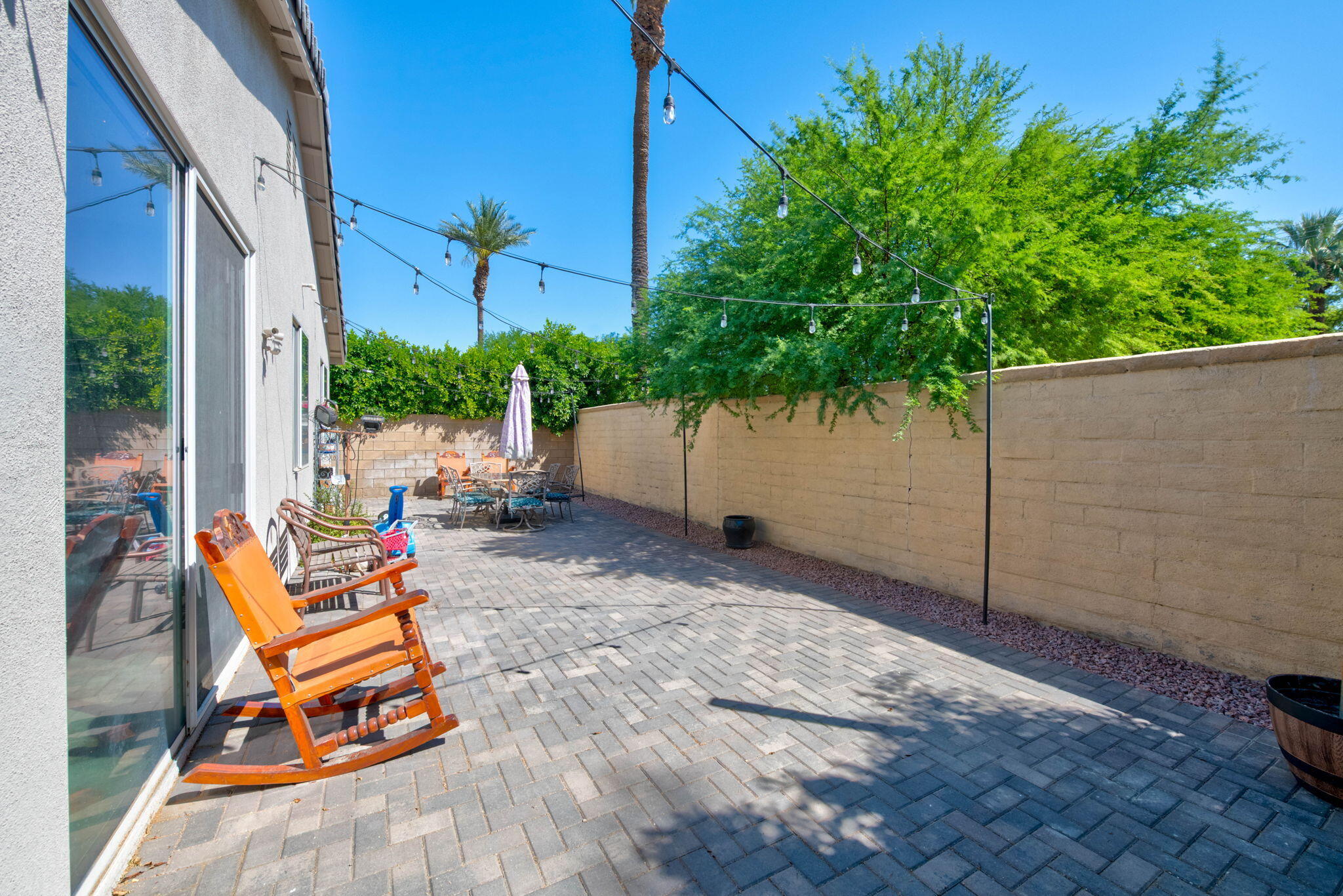46450 Calle Raphael Indio, CA 92201 - Photo 27 of 29 a backyard of a house with seating space