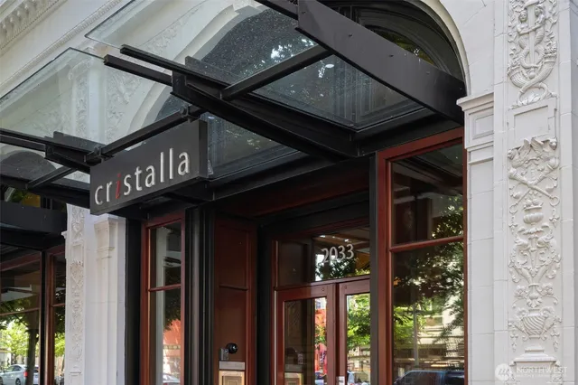 a view of shops in a large building