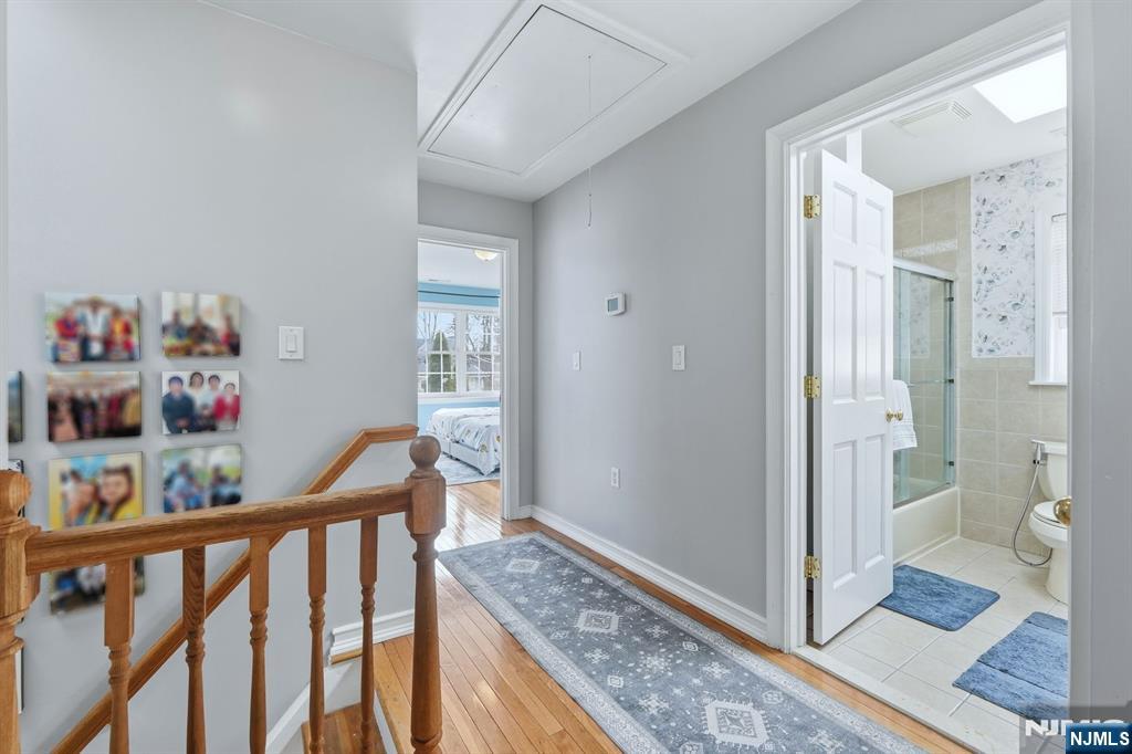 39 Voorhees Street Teaneck, NJ 07666 - Photo 31 of 47 a view of an entryway with wooden floor and a sink