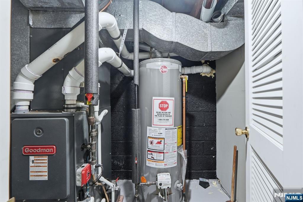 39 Voorhees Street Teaneck, NJ 07666 - Photo 41 of 47 a view of water heater room