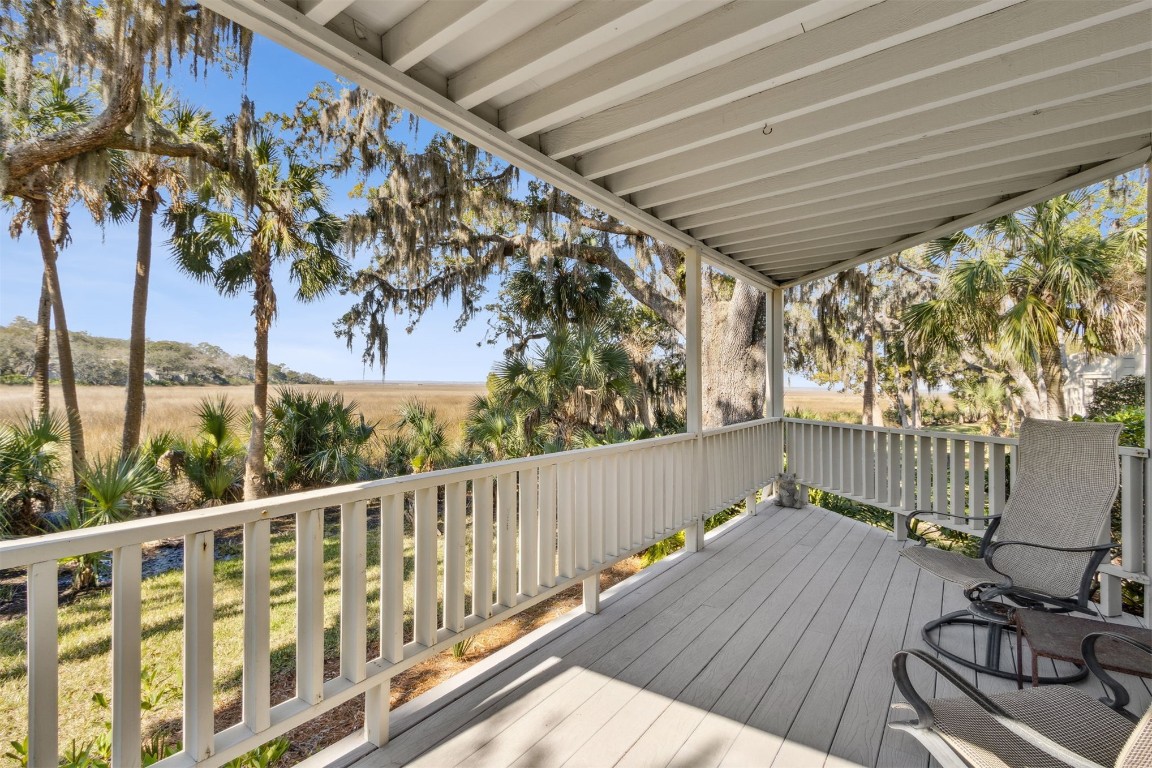 3417 Sea Marsh Road, Unit 3417 Fernandina Beach, FL 32034 - Photo 12 of 19 a view of a balcony with furniture