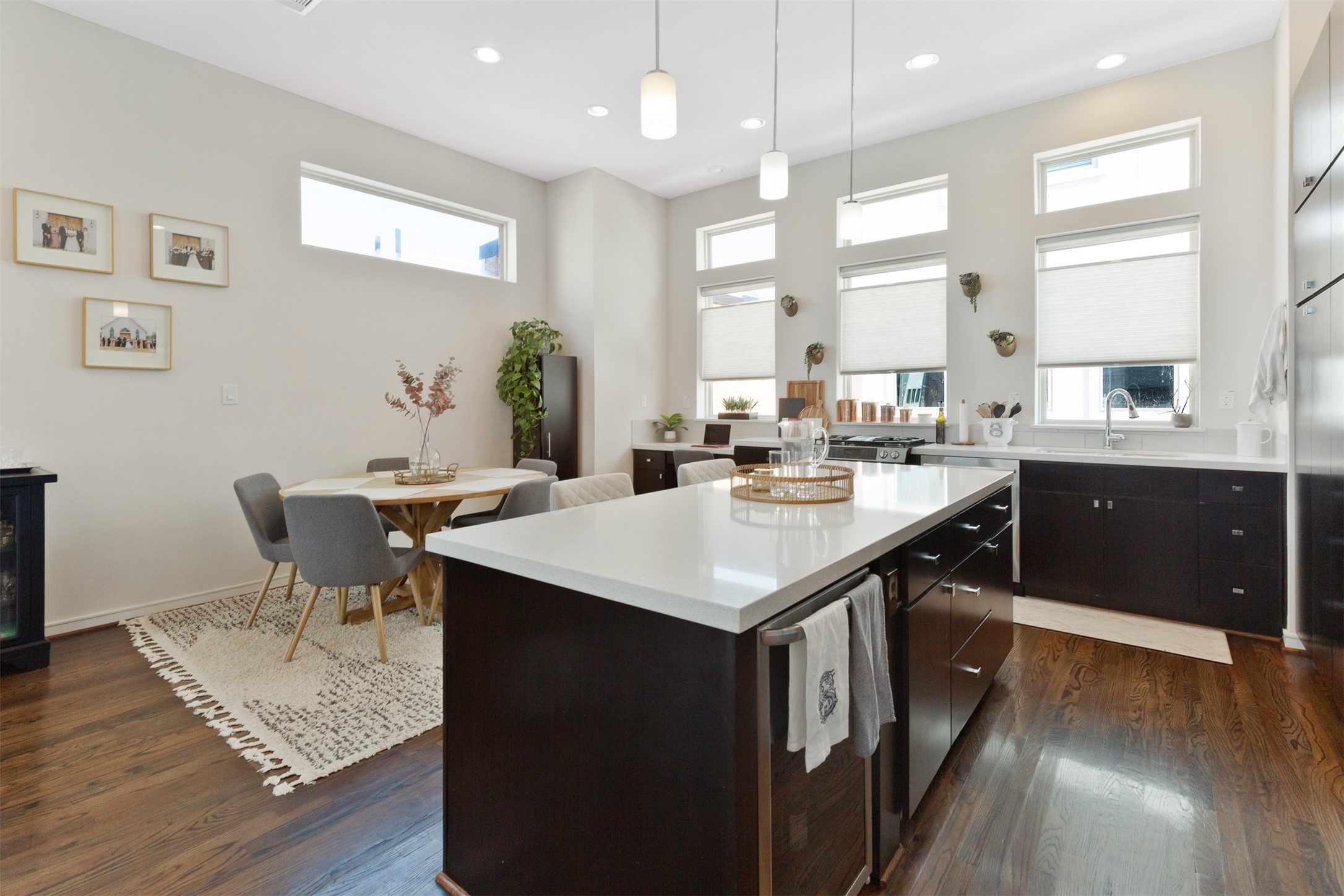 1308 Delano Street Houston, TX 77003 - Photo 5 of 24 a kitchen with a sink and cabinets