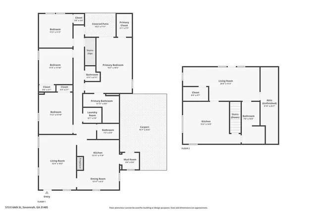 $715,000 | 513 East 64th Street, Savannah, GA 31405