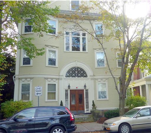 14 Linden Street, Unit 2 Brookline, MA 02445 - Photo 16 of 16 a front view of a house with parking space